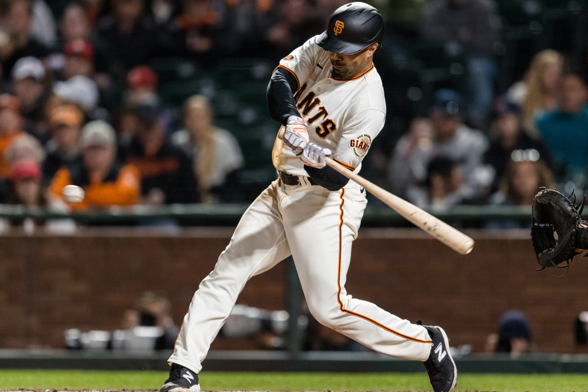 San Francisco Giants first baseman LaMonte Wade Jr.